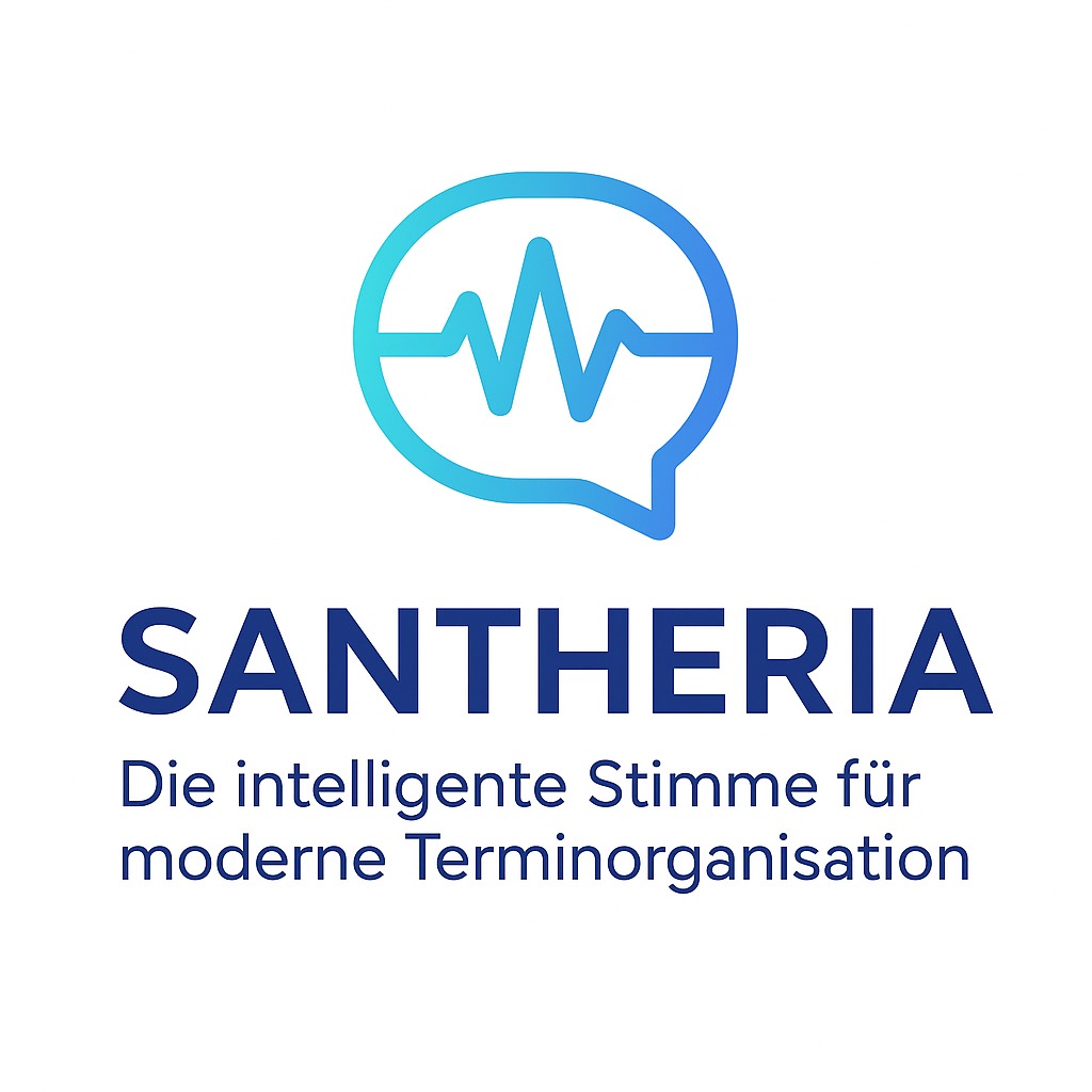 Santheria Logo - Die intelligente Stimme für Termine